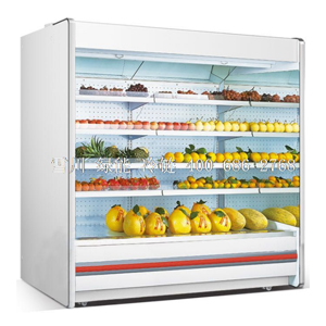 2米鏡面分體風幕柜